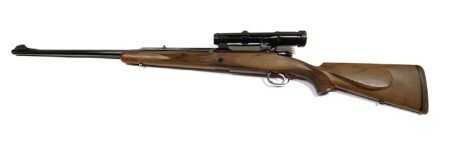 Rifle HEYM Cal.357 con visor SWAROVSKI 1-4x24 y montura Appel